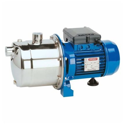 Speroni CAM95 Shallow Well Jet Pump – 1HP – 1260 GPH – SS/Silent-1PH