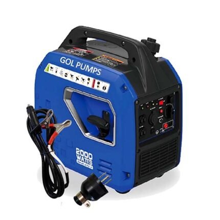 Gol Pumps BQH2000 Portable Inverter Generator – 2000 Watt