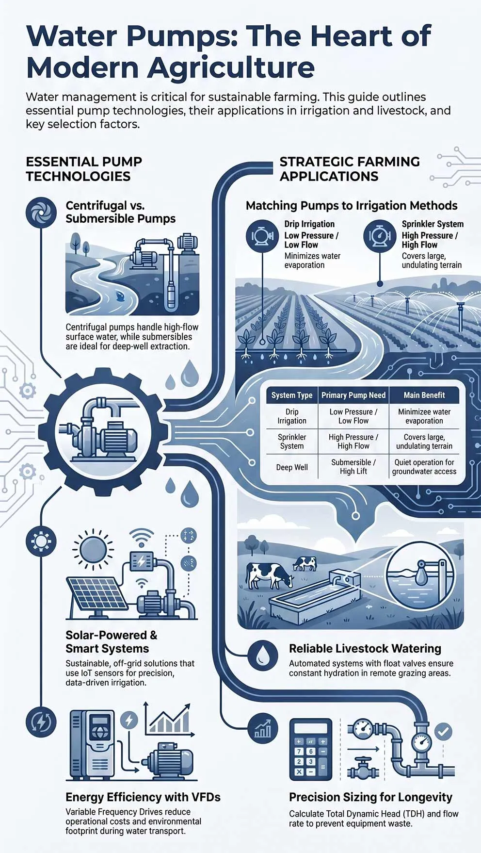Guide to Agricultural Water Pumps