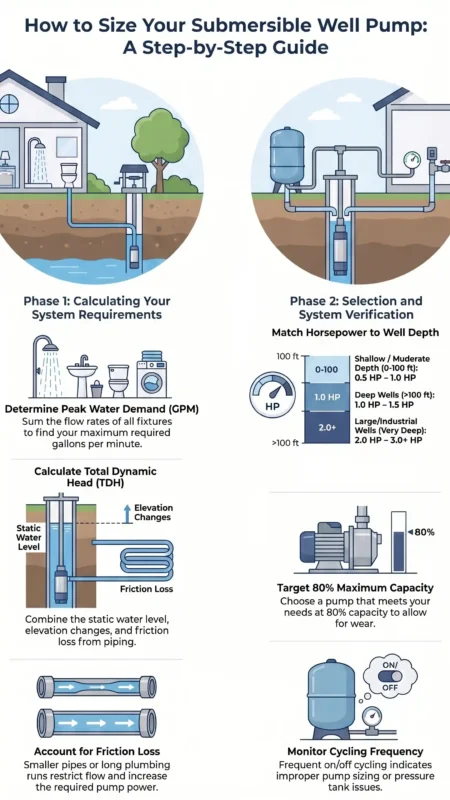How to Size a Submersible Pump for Your Well