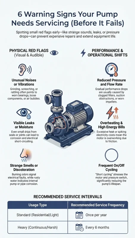 Signs Your Pump Needs Servicing