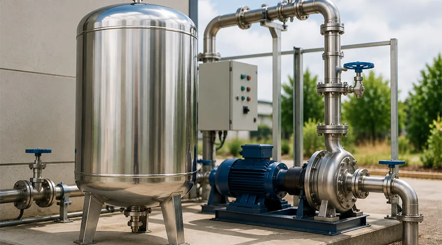Galvanized vs Stainless Pressure Tank