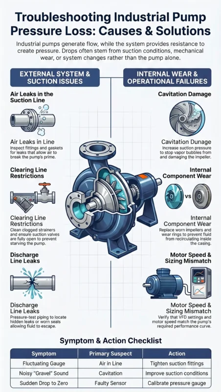 Why Your Industrial Pump Keeps Losing Pressure